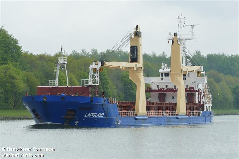 lapisland (General Cargo Ship) - IMO 9519054, MMSI 255806471, Call Sign CQES4 under the flag of Madeira