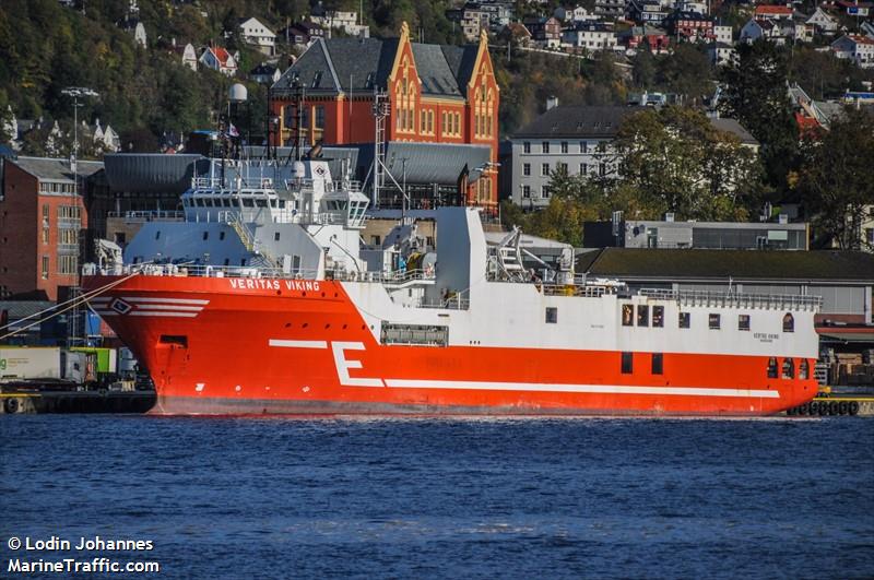 veritas viking (Research Vessel) - IMO 9173599, MMSI 259517000, Call Sign LMIB3 under the flag of Norway