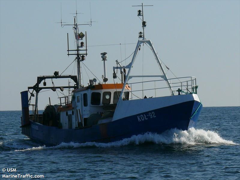 emanuel 1 (Fishing vessel) - IMO , MMSI 261002720, Call Sign SPS2075 under the flag of Poland