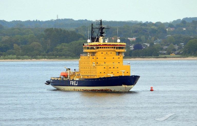 frej (Icebreaker) - IMO 7359668, MMSI 265068000, Call Sign SBPT under the flag of Sweden