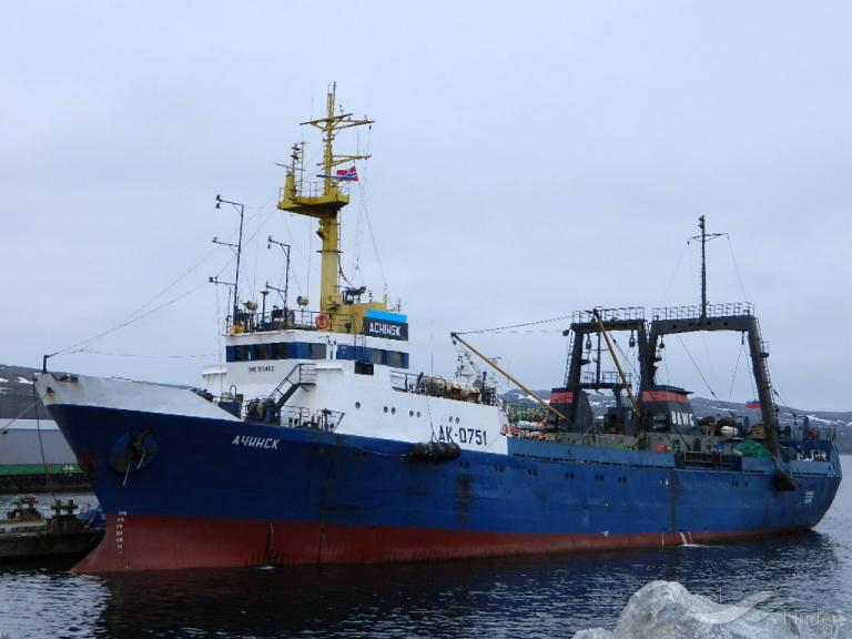 achinsk (Fishing Vessel) - IMO 8134912, MMSI 273296700, Call Sign UAWG under the flag of Russia