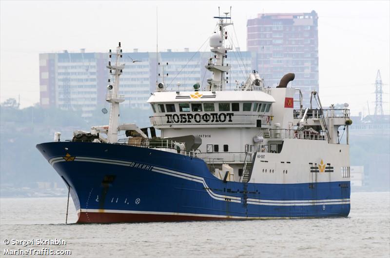 viking (Fishing Vessel) - IMO 9167916, MMSI 273411340, Call Sign UIOJ under the flag of Russia