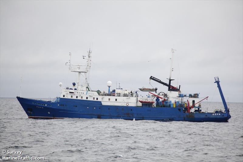 kern (Research Vessel) - IMO 8837942, MMSI 273451700, Call Sign UFVD under the flag of Russia