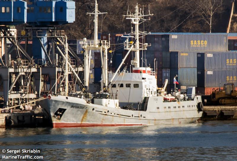 pregolskiy (Fish Carrier) - IMO 8724341, MMSI 273457850, Call Sign UDLH under the flag of Russia