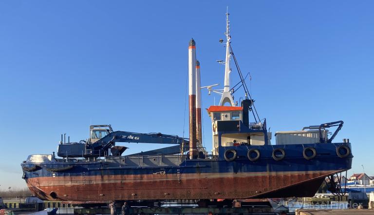 jenny t (Dredging or UW ops) - IMO , MMSI 312205000 under the flag of Belize