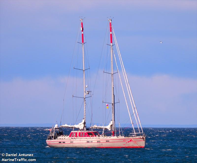 vinson of antarctica (Sailing vessel) - IMO , MMSI 319207600, Call Sign ZGOD4 under the flag of Cayman Islands