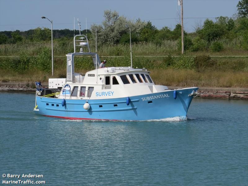 rv substantial (Dredging or UW ops) - IMO , MMSI 338371319 under the flag of USA