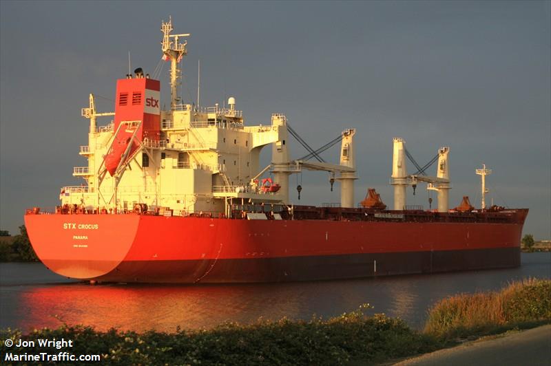 pan crocus (Bulk Carrier) - IMO 9441881, MMSI 352196000, Call Sign 3FBW6 under the flag of Panama