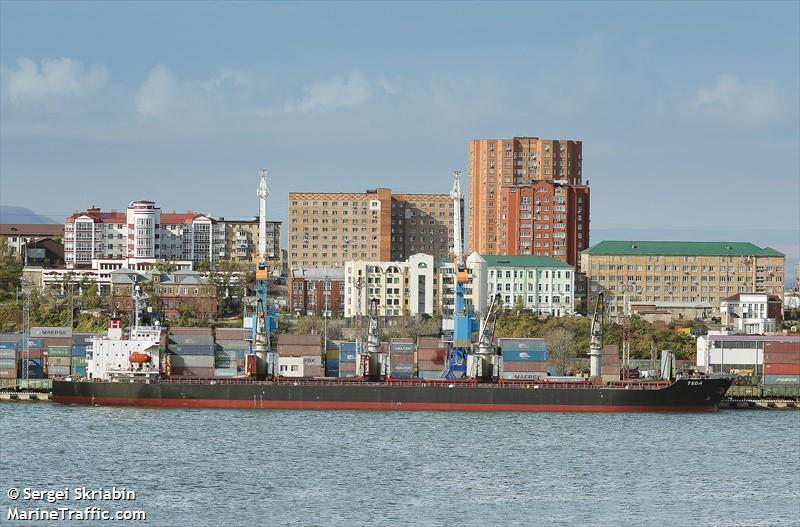 teda (Deck Cargo Ship) - IMO 9338137, MMSI 355744000, Call Sign 3ELT2 under the flag of Panama