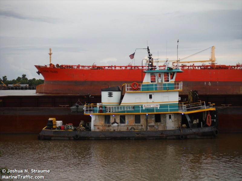 bayou lady (Towing vessel) - IMO , MMSI 367171270, Call Sign WDD6317 under the flag of United States (USA)