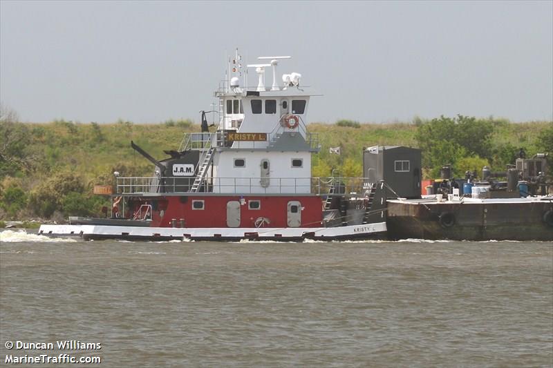 kristy l (Towing vessel) - IMO , MMSI 367446860, Call Sign WDF4012 under the flag of United States (USA)