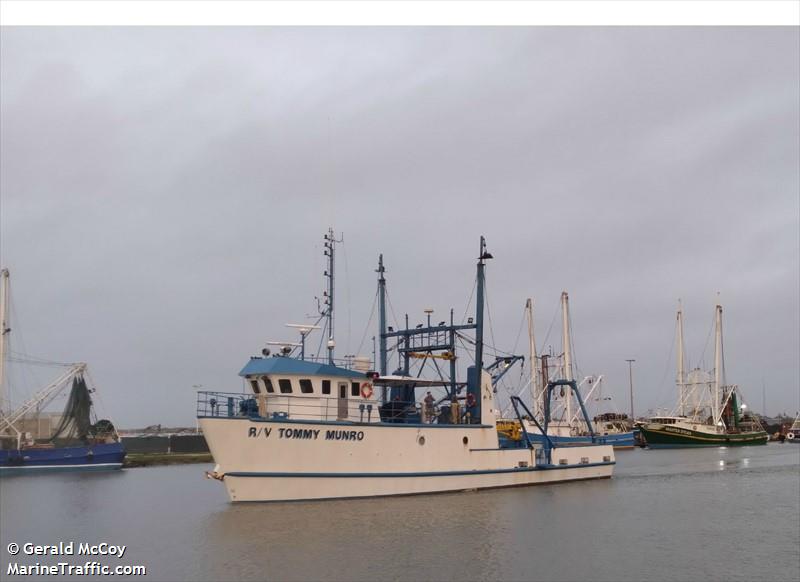 rv tommy munro (Fishing Support Vessel) - IMO 8201088, MMSI 367527750, Call Sign WDG3603 under the flag of United States (USA)