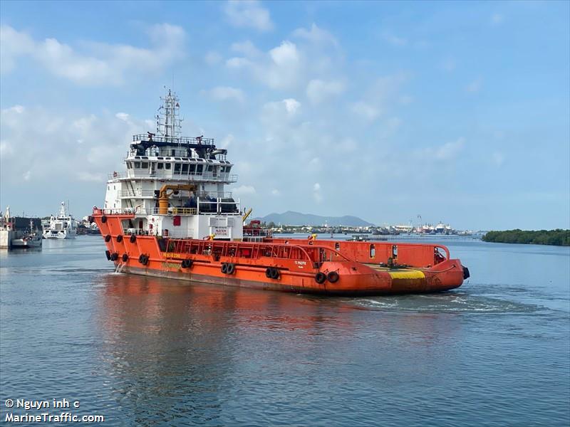 tc pacific (Offshore Tug/Supply Ship) - IMO 9559042, MMSI 372317000, Call Sign 3ENM6 under the flag of Panama