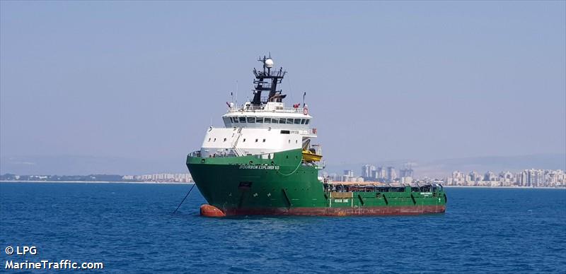 bourbon explorer 513 (Offshore Tug/Supply Ship) - IMO 9654282, MMSI 375701000, Call Sign J8B5188 under the flag of St Vincent & Grenadines