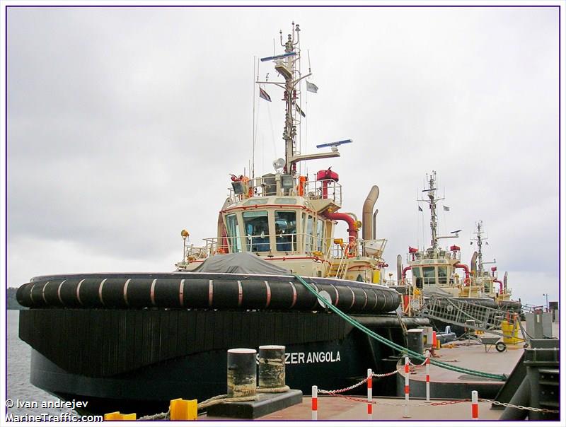 svitzer angola (Tug) - IMO 9581564, MMSI 377786000, Call Sign J8B4407 under the flag of St Vincent & Grenadines