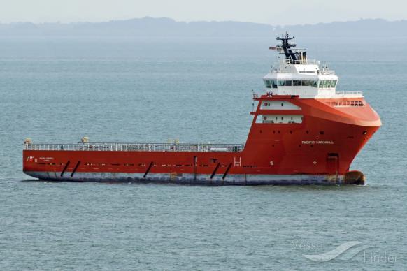 pacific hornbill (Offshore Tug/Supply Ship) - IMO 9579119, MMSI 416006812, Call Sign BQ3084 under the flag of Taiwan