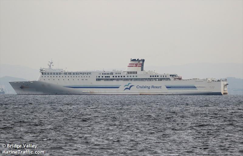 suisen (Passenger/Ro-Ro Cargo Ship) - IMO 9607057, MMSI 431003671, Call Sign 7JKP under the flag of Japan