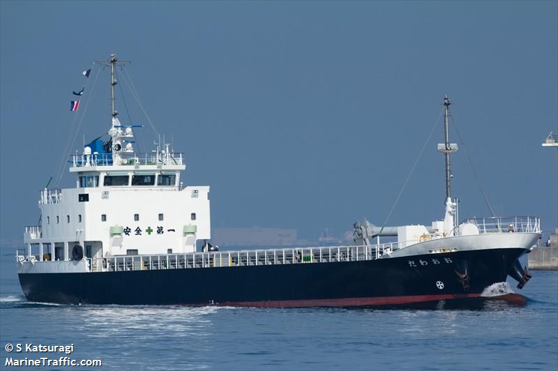 oowada (General Cargo Ship) - IMO 9907213, MMSI 431015927, Call Sign JD4903 under the flag of Japan
