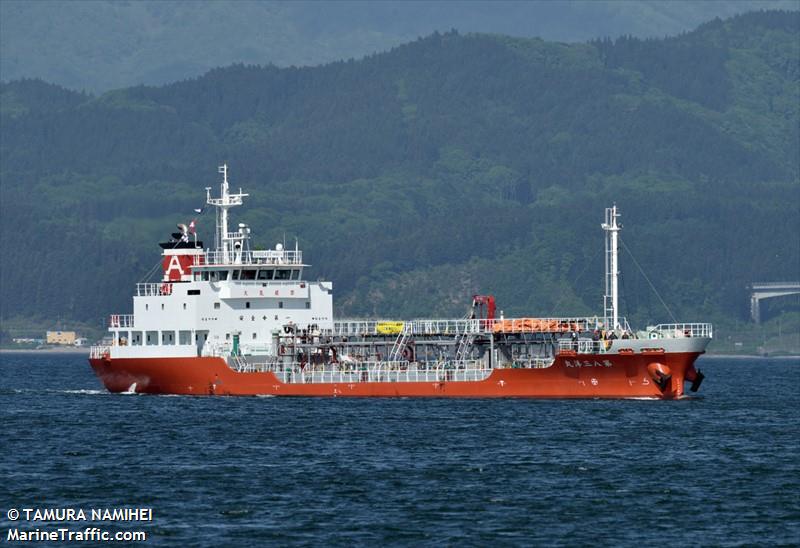 sanyo maru no.8 (Oil Products Tanker) - IMO 9918444, MMSI 431016367, Call Sign JD4926 under the flag of Japan