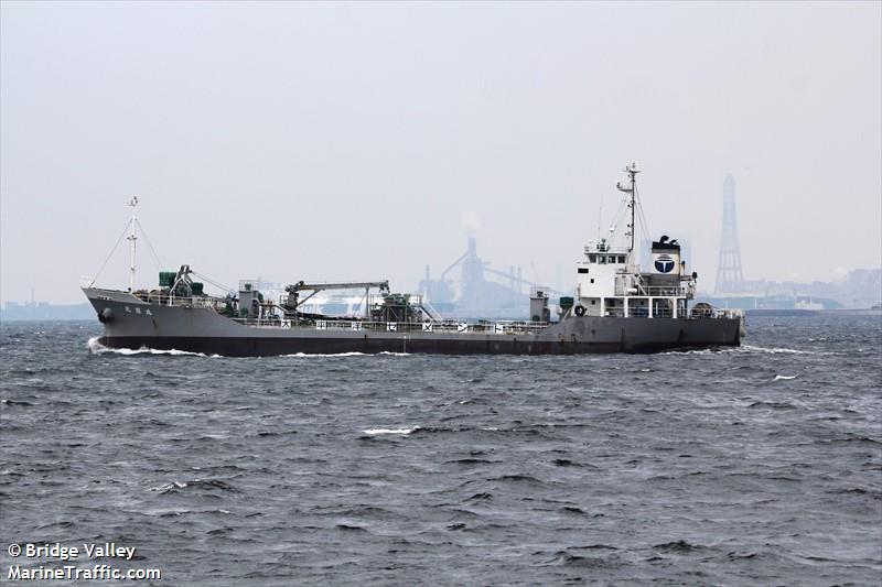hokushin maru (Cargo ship) - IMO , MMSI 431700137, Call Sign JG5055 under the flag of Japan