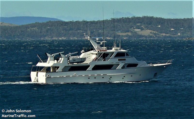 mustique (Pleasure craft) - IMO , MMSI 503323000, Call Sign VMQ8072 under the flag of Australia