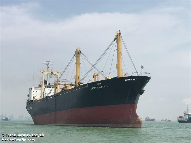 amrta jaya 1 (General Cargo Ship) - IMO 8401755, MMSI 525014014, Call Sign YHYD under the flag of Indonesia