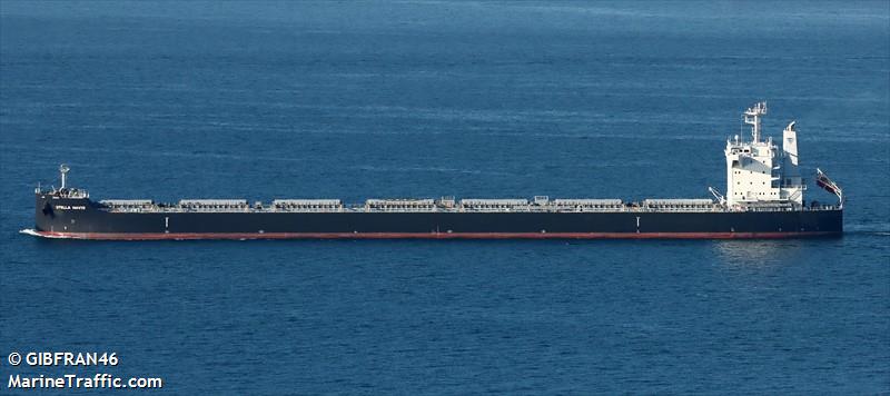 stella navis (Bulk Carrier) - IMO 9909039, MMSI 538009286, Call Sign V7A4546 under the flag of Marshall Islands