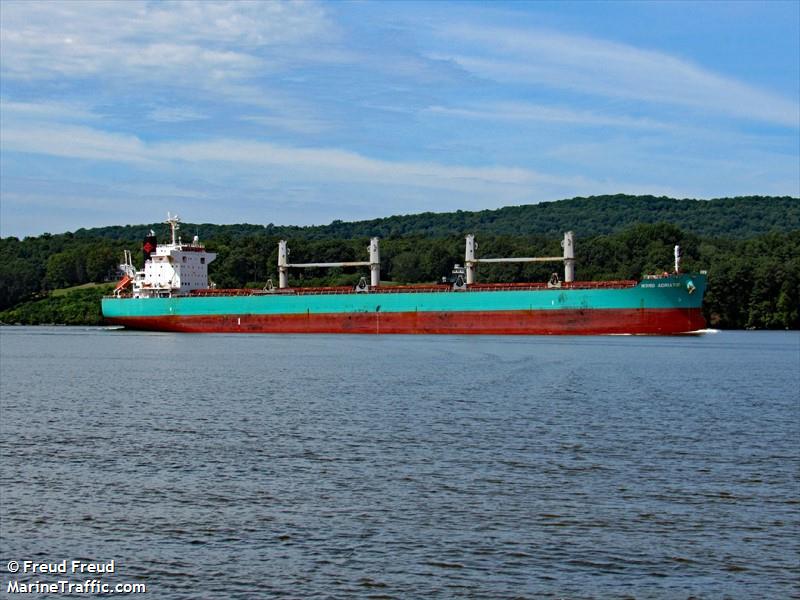 nord adriatic (Bulk Carrier) - IMO 9767584, MMSI 563124100, Call Sign 9V7014 under the flag of Singapore