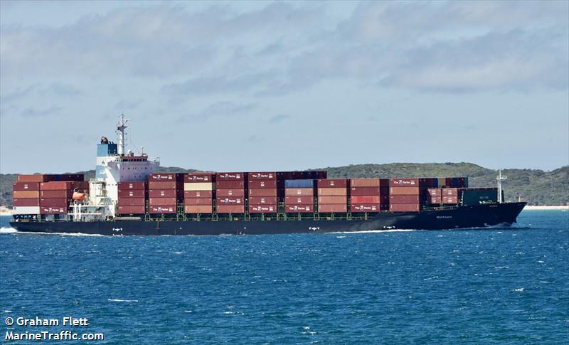 botany (Container Ship) - IMO 9334519, MMSI 563125200, Call Sign 9V6990 under the flag of Singapore