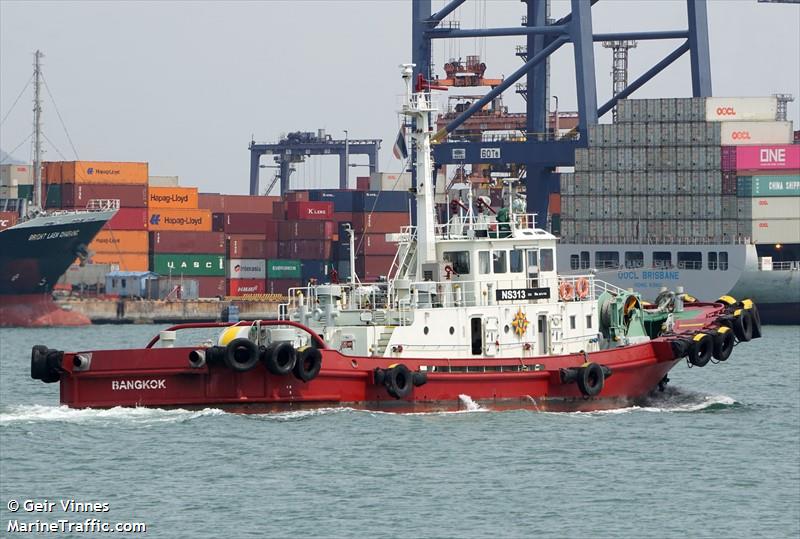 tug ns604 (Tug) - IMO 8876936, MMSI 567002530, Call Sign HSB6581 under the flag of Thailand