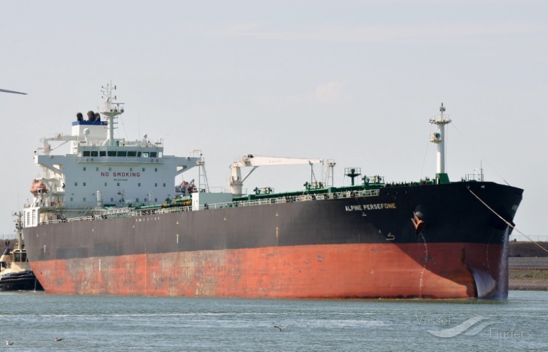 alpine persefone (Crude Oil Tanker) - IMO 9379961, MMSI 636013411, Call Sign A8MS7 under the flag of Liberia