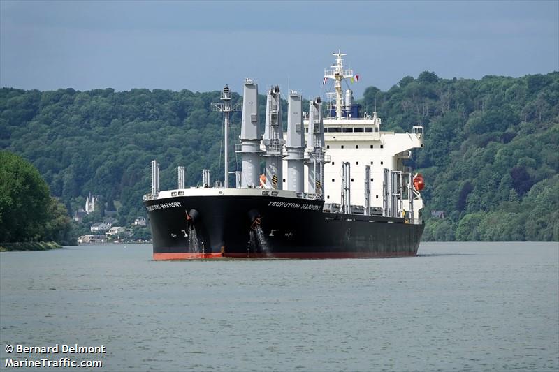 tsukuyomi harmony (Bulk Carrier) - IMO 9791078, MMSI 636020432, Call Sign D5ZF5 under the flag of Liberia