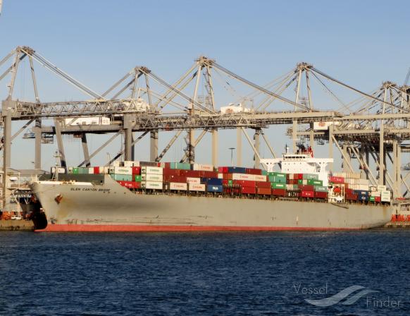 glen canyon (Container Ship) - IMO 9302097, MMSI 636020583, Call Sign D5ZW3 under the flag of Liberia
