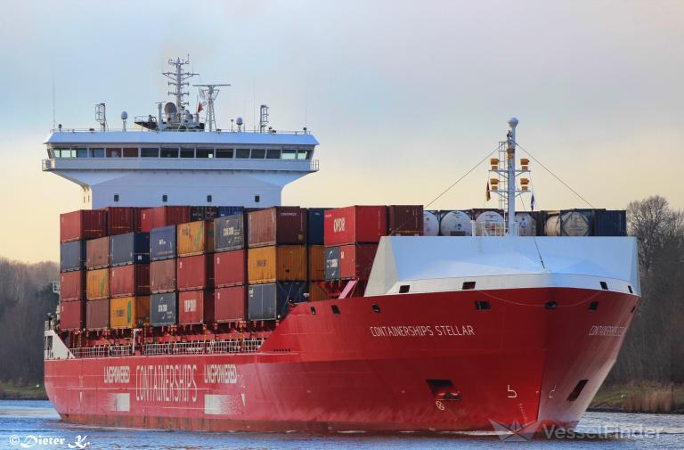 contships stellar (Container Ship) - IMO 9866251, MMSI 210195000, Call Sign 5BSS5 under the flag of Cyprus