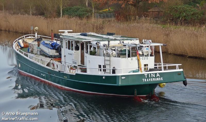 tina (Other type) - IMO , MMSI 211286750, Call Sign DCMW under the flag of Germany