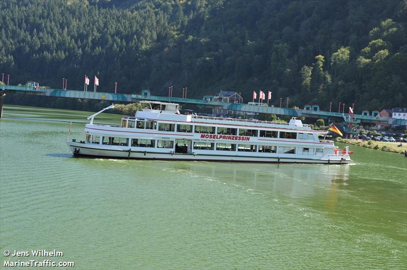 moselprinzessin (Passenger ship) - IMO , MMSI 211546890, Call Sign DC2391 under the flag of Germany