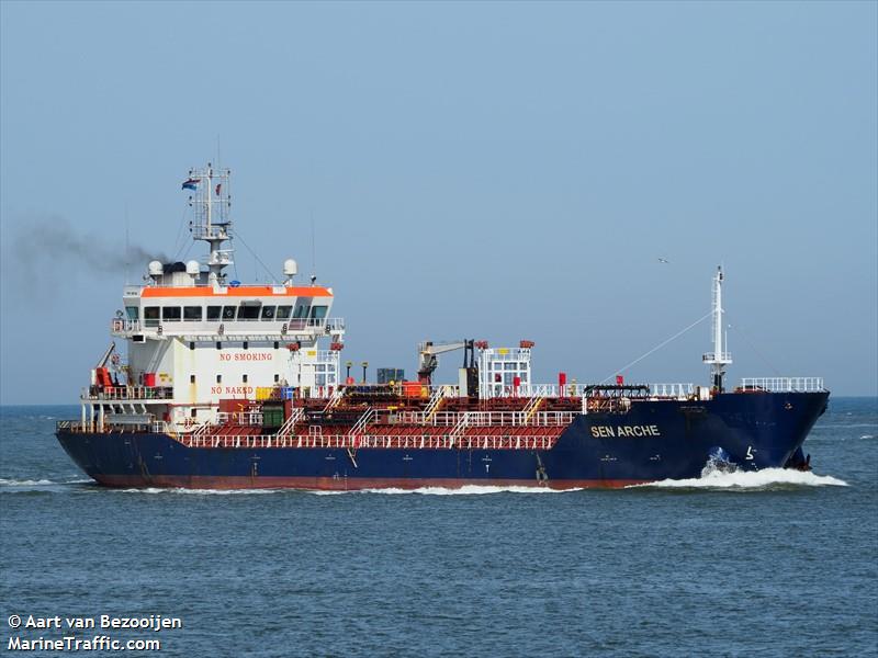 sen arche (Chemical/Oil Products Tanker) - IMO 9443061, MMSI 215979000, Call Sign 9HA5402 under the flag of Malta