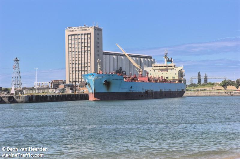 maersk callao (Chemical/Oil Products Tanker) - IMO 9786152, MMSI 219401000, Call Sign OZLY2 under the flag of Denmark