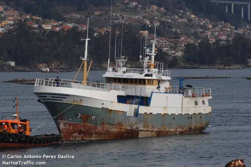 playa zahara dos (Fishing Vessel) - IMO 9245976, MMSI 224445000, Call Sign EBUA under the flag of Spain