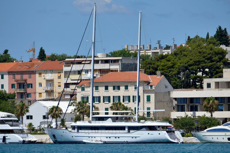 aiaxaia (Yacht) - IMO 9834090, MMSI 238034000, Call Sign 9A4271 under the flag of Croatia