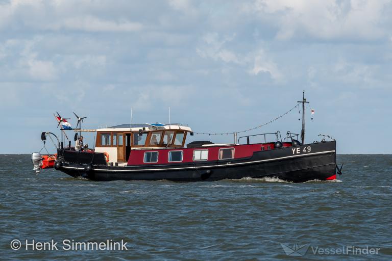marye (Pleasure craft) - IMO , MMSI 244180649, Call Sign PE9944 under the flag of Netherlands