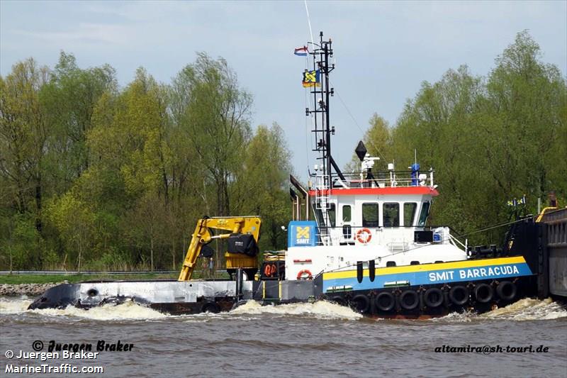 sea barracuda (Tug) - IMO 9345506, MMSI 246070000, Call Sign PHFW under the flag of Netherlands