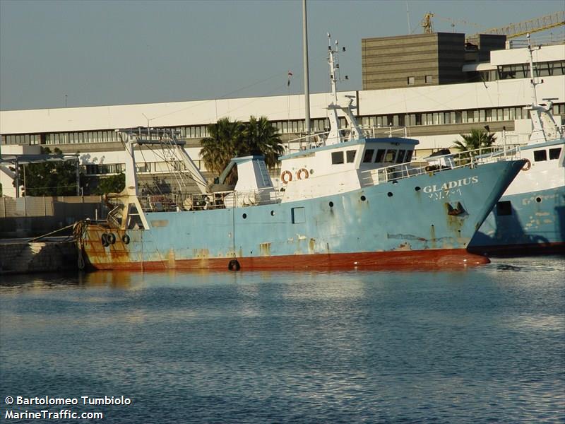 gladius (Fishing vessel) - IMO , MMSI 247147370, Call Sign IYUC under the flag of Italy