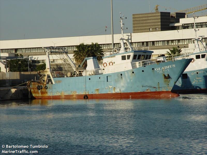 gladius (Fishing Vessel) - IMO , MMSI 247147370, Call Sign IYUC under the flag of Italy