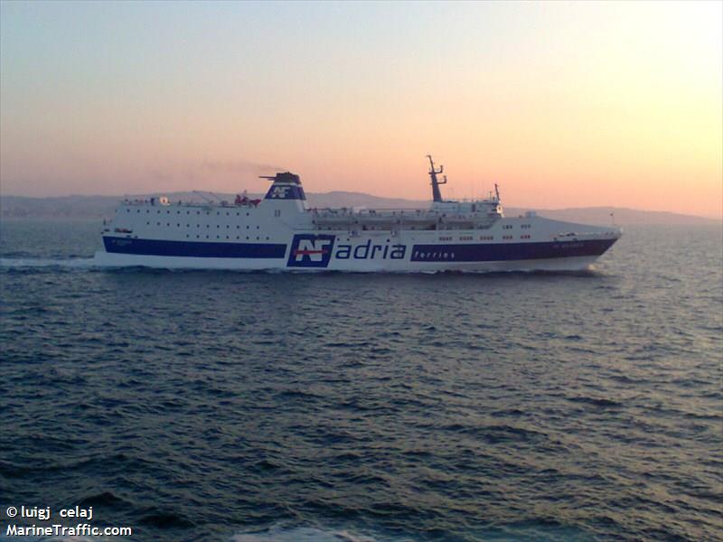lampedusa (Passenger/Ro-Ro Cargo Ship) - IMO 7325095, MMSI 247315500, Call Sign ICTF under the flag of Italy