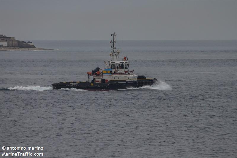 marcandrea (Tug) - IMO 9782730, MMSI 247361800, Call Sign IJJC2 under the flag of Italy