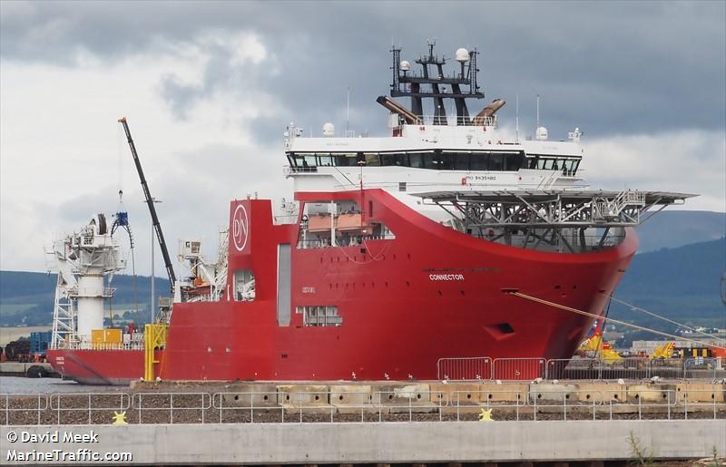 connector (Offshore Support Vessel) - IMO 9435480, MMSI 253751000, Call Sign LXEV under the flag of Luxembourg