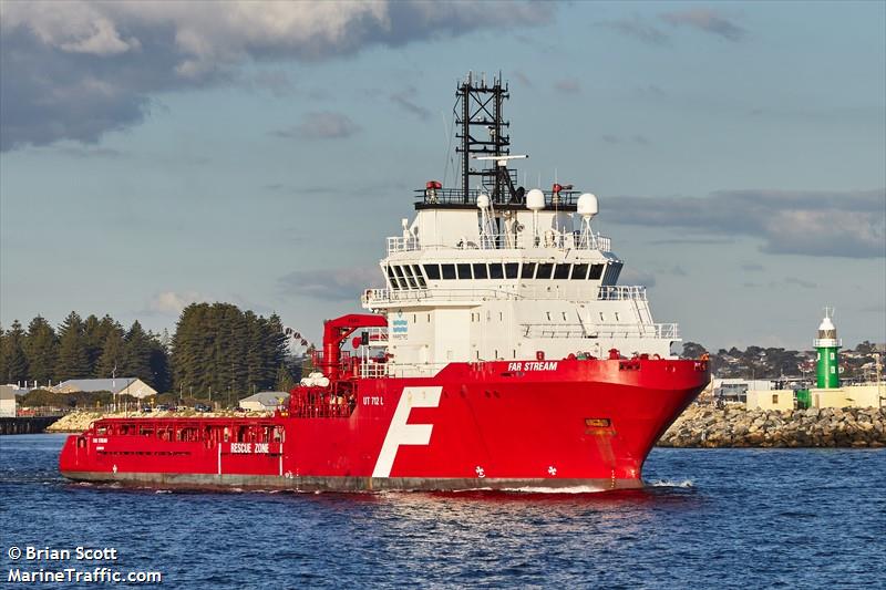 far stream (Offshore Tug/Supply Ship) - IMO 9346081, MMSI 257034550, Call Sign LAEI8 under the flag of Norway