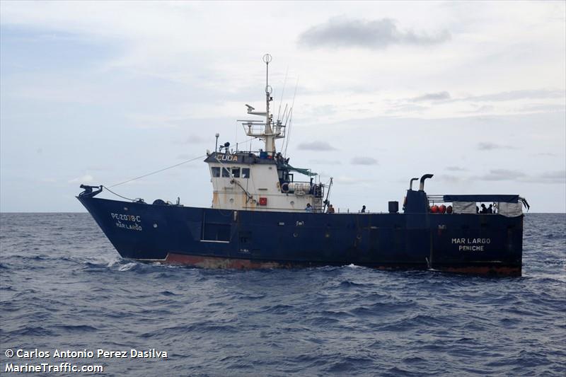 mar largo (Fishing Vessel) - IMO 9007180, MMSI 263569000 under the flag of Portugal