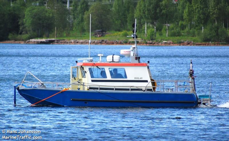 ugglan (Other type) - IMO , MMSI 265644670, Call Sign SFC2768 under the flag of Sweden